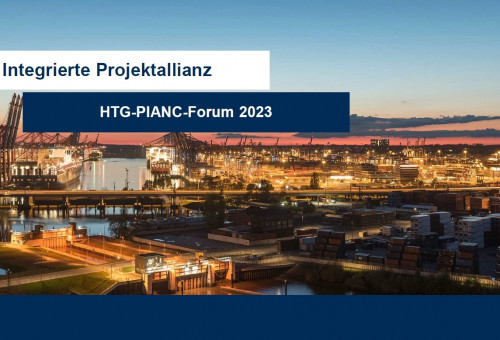 Erstes gemeinsames PIANC-HTG Forum am 19. April 2023. Quelle: HPA, Andreas Schmidt-Wiethoff