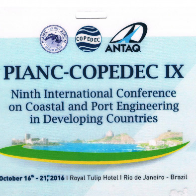 PIANC COPEDEC IX in Rio de Janeiro